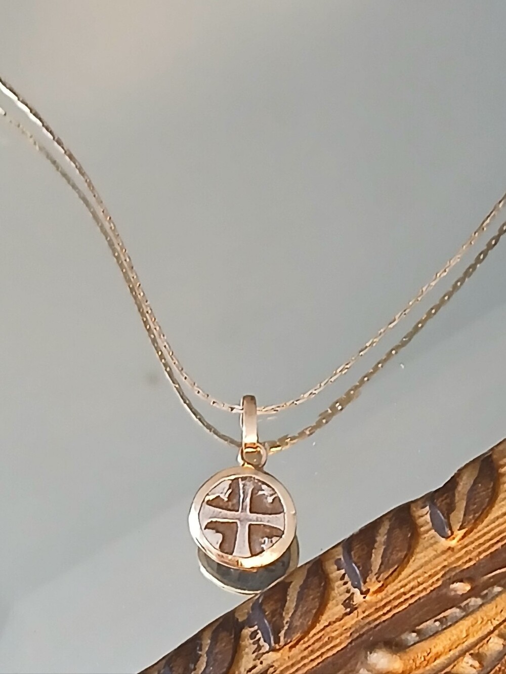 ✨ Stunning Vintage Spanish Colonial Cob Style Medallion Pendant Necklace ✨ - Picture 2 of 13